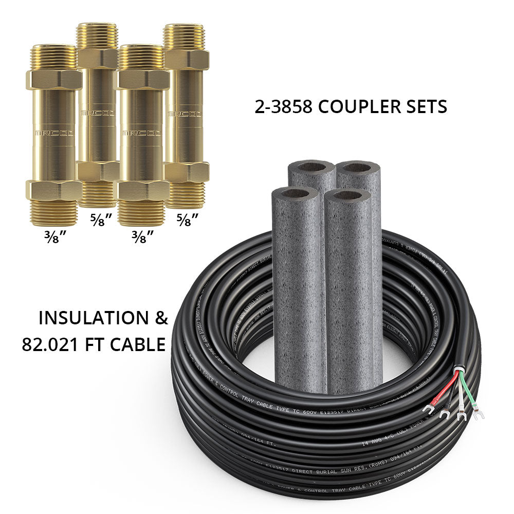 MRCOOL DIY Coupler Kit + 75 ft DIYPro Cable – 24K/36K